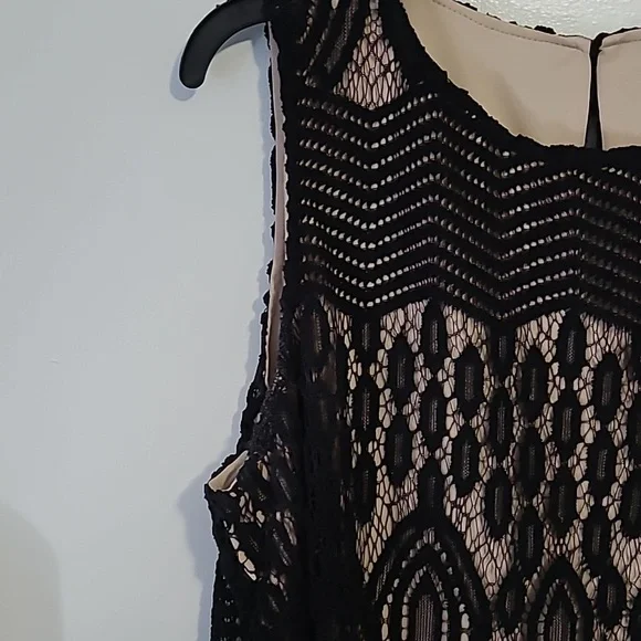 Sharagano Lace Dress 16W - Picture 5 of 12